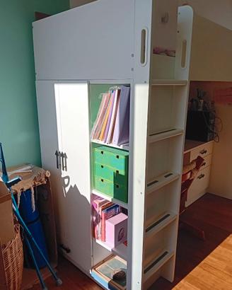 Letto a soppalco SMÅSTAD ikea