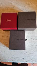 Scatole Firmate Louis Vuitton e Cartier