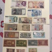 Banconote Repubblica Italiana e regno d’Italia