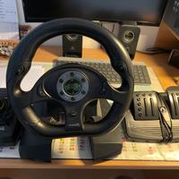 Volante e pedaliera xbon pc