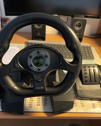 Volante e pedaliera xbon pc