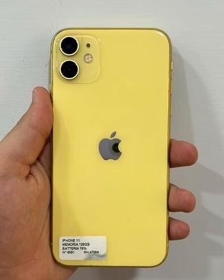 Apple iPhone 11 yellow 128 GB