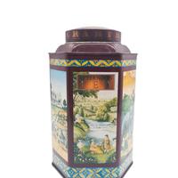 SCATOLA IN LATTA CRABTREE & EVEKY FINE TEAS LONDON