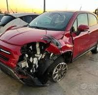 BARRE TETTO-MANICORRENTI COL-CROMO ORIG FIAT 500 X