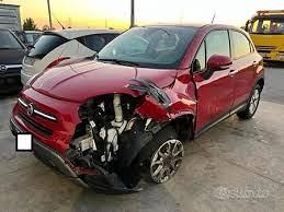 BARRE TETTO-MANICORRENTI COL-CROMO ORIG FIAT 500 X