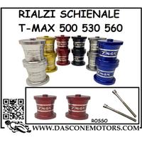 Rialzi schienale Sella Tmax 500 530 560 ROSSO