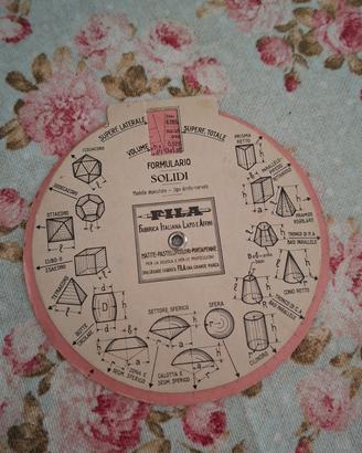  Formulario Figure Piane FILA Vintage - Ruota 