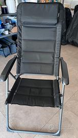 4 Sedie sdraio Dometic Firenze + 2 Poggiapiedi