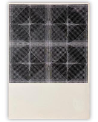 Quadro  serigrafia di Rocco Borella(1920-1994)