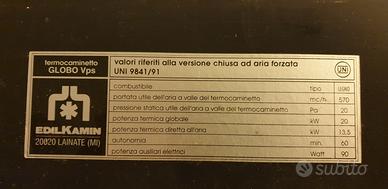 Caminetto monoblocco Edilkamin 