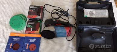 Levigatrice rotorbitale Skil +dischi vari nuovi