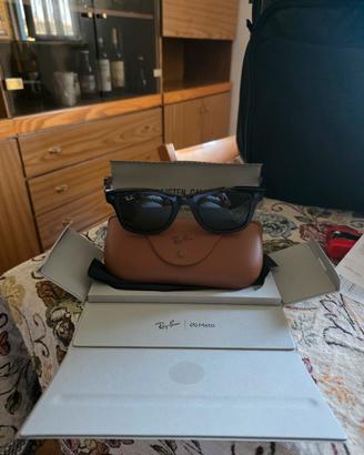 occhiali Ray Ban con telecamera e  IA Meta