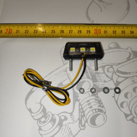 Luce targa moto illuminazione led custom enduro