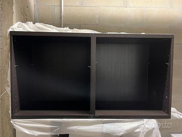 Modulo Ikea Besta 120x64 con ripiani