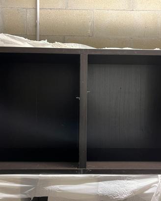 Modulo Ikea Besta 120x64 con ripiani