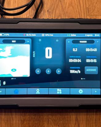 Rugged tablet CARPE ITER V4B con BMW Control