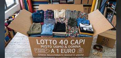 lotto stock abbigliamento donna uomo 