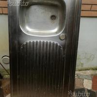 Lavandino cucina FRANKE grande acciaio inox piano