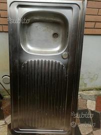 Lavandino cucina FRANKE grande acciaio inox piano