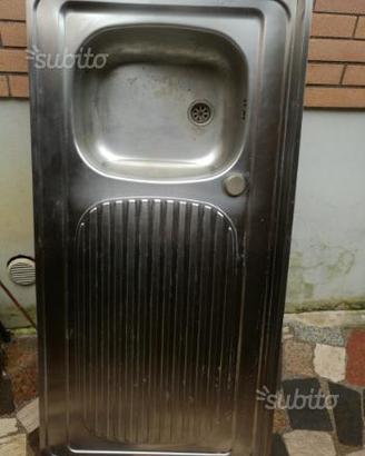 Lavandino cucina FRANKE grande acciaio inox piano