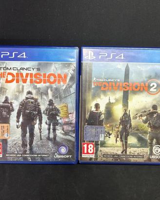 the division e the division 2 ps4 con scatola