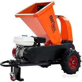 BIOTRITURATORE MOTORE 4 TEMPI  13 CV  CON RUOTE SP