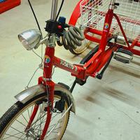 Bici 3 ruote con carrellino 