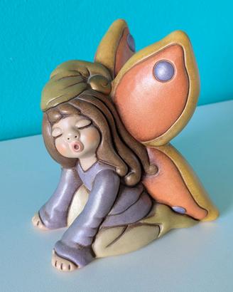 Fatina farfalla THUN originale in ceramica