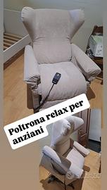 Poltrona per anziani reclinabile