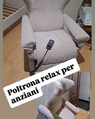 Poltrona per anziani reclinabile