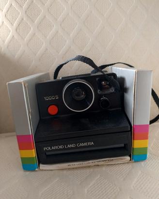 Polaroid Land Camera 1000S vintage con istruzioni 