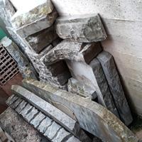 Rivestimento in pietra per camino