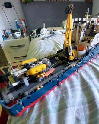 lego technic nave ocean explorer ed elicottero 