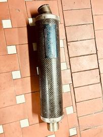 Scarico in carbonio Quat-D non omologato