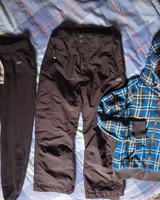 abbigliamento invernale da montagna 152cm