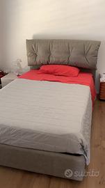 Letto piazza e mezza con contenitore