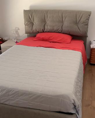 Letto piazza e mezza con contenitore