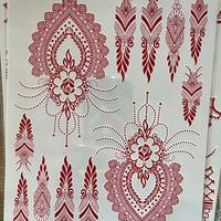 Henna adesivisi stickers