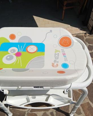 fasciatoio con bagnetto  per bimbi