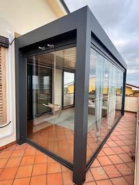 Pergola Semi Nuova vetri impacchettabili
