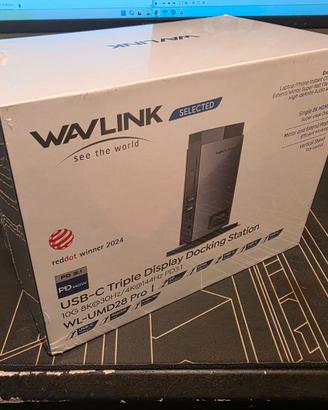 Docking Station WAVLINK 11-in-1 125W 4K/144Hz New