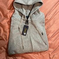 Felpa zip grigia Polo Ralph Lauren - taglia L