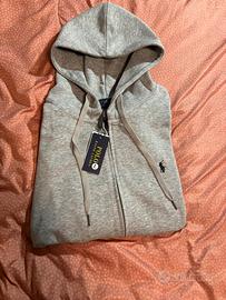 Felpa zip grigia Polo Ralph Lauren - taglia L