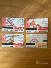 Schede nuove serie Europa Car Show 99