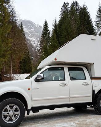 Pick-Up 4x4 + Cellula abitativa scarrabile