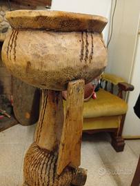 scultura in legno 