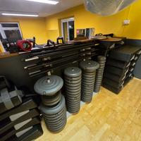 Bilanciere dischi pump e fitness (leggere descrizi