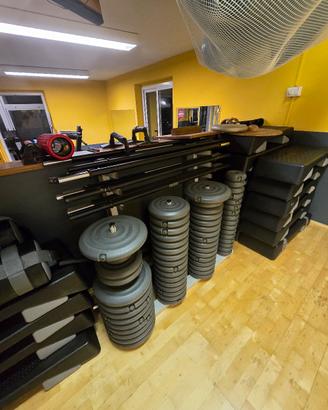 Bilanciere dischi pump e fitness (leggere descrizi