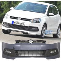 PARAURTI ANTERIORE VOLKSWAGEN VW POLO 5 09-17 LOOK
