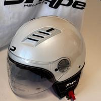 Casco jet Hype HP2.61 Air Bianco Lucido taglia L